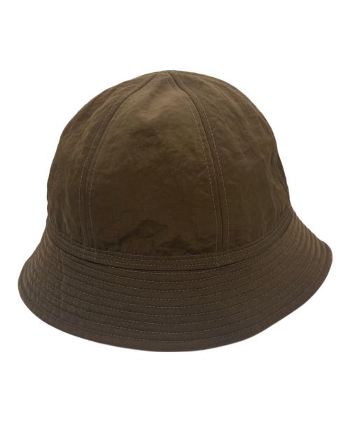 SOLOV（ソルヴ）SOLOV (ソルヴ) 2WAY RIBBON BUCKET HAT　2ウェイリボンバケットハット ブラウン サイズ:58cmの古着・服飾アイテム