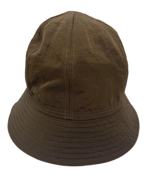 SOLOV（ソルヴ）SOLOV (ソルヴ) 2WAY RIBBON BUCKET HAT　2ウェイリボンバケットハット ブラウン サイズ:58cmの古着・服飾アイテム