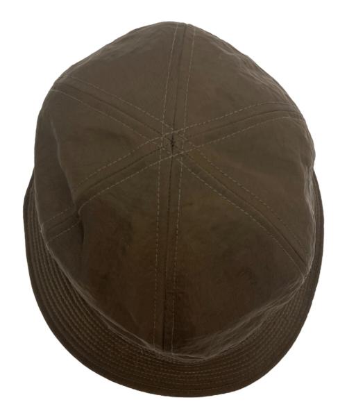 SOLOV（ソルヴ）SOLOV (ソルヴ) 2WAY RIBBON BUCKET HAT　2ウェイリボンバケットハット ブラウン サイズ:58cmの古着・服飾アイテム