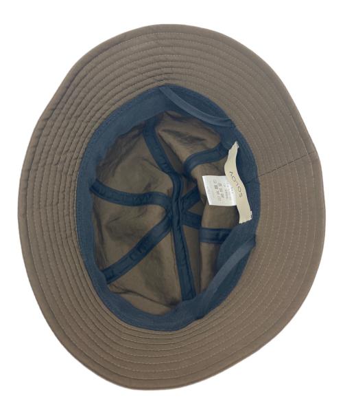SOLOV（ソルヴ）SOLOV (ソルヴ) 2WAY RIBBON BUCKET HAT　2ウェイリボンバケットハット ブラウン サイズ:58cmの古着・服飾アイテム
