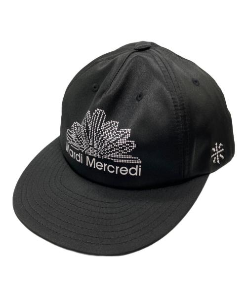Mardi Mercredi（マルディメクルディ）Mardi Mercredi (マルディメクルディ) NARDIS (ナーディス) FLOWER BALLCAP ブラック サイズ:ONEサイズ 未使用品の古着・服飾アイテム