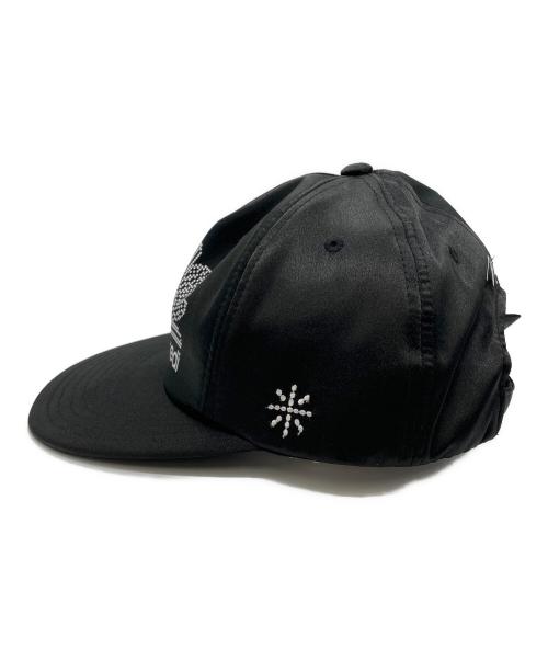 Mardi Mercredi（マルディメクルディ）Mardi Mercredi (マルディメクルディ) NARDIS (ナーディス) FLOWER BALLCAP ブラック サイズ:ONEサイズ 未使用品の古着・服飾アイテム