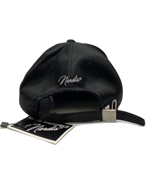 Mardi Mercredi（マルディメクルディ）Mardi Mercredi (マルディメクルディ) NARDIS (ナーディス) FLOWER BALLCAP ブラック サイズ:ONEサイズ 未使用品の古着・服飾アイテム