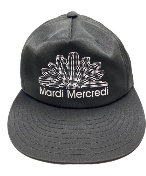Mardi Mercredi（マルディメクルディ）Mardi Mercredi (マルディメクルディ) NARDIS (ナーディス) FLOWER BALLCAP ブラック サイズ:ONEサイズ 未使用品の古着・服飾アイテム