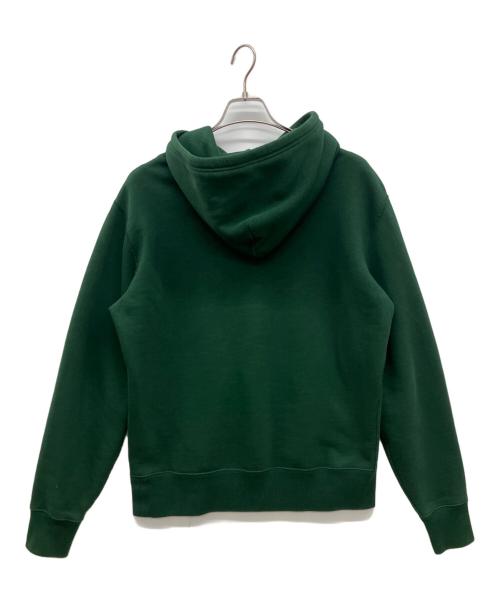 POLO RALPH LAUREN（ポロ・ラルフローレン）POLO RALPH LAUREN (ポロ・ラルフローレン) プルオーバーパーカー　ビッグロゴフーディ グリーン サイズ:Mの古着・服飾アイテム