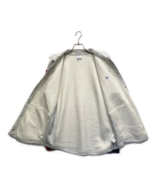 Champion（チャンピオン）Champion (チャンピオン) リバースウィーブ スナップジャケット グレー サイズ:Mの古着・服飾アイテム