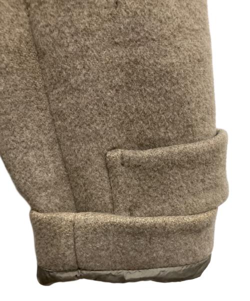 WEEKEND Max Mara（ウィークエンド マックスマーラ）WEEKEND Max Mara (ウィークエンド マックスマーラ) ウールフーデッドコート ベージュ サイズ:42の古着・服飾アイテム