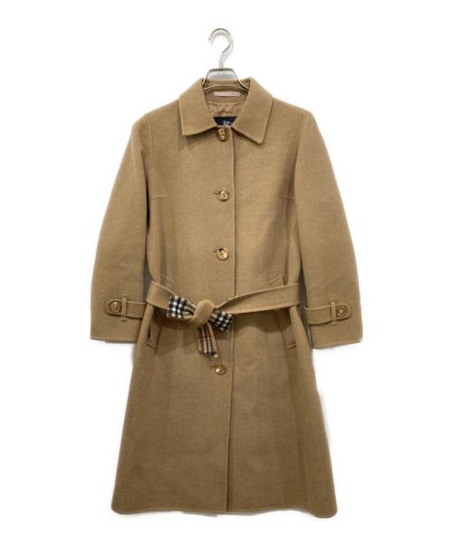 BURBERRY LONDON（バーバリーロンドン）BURBERRY LONDON (バーバリーロンドン) ウールカシミヤコート ベージュ サイズ:38の古着・服飾アイテム