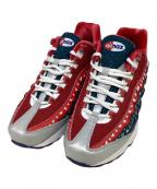 NIKEナイキ）の古着「Air Max 95 Christmas Sweater」｜レッド×ブルー
