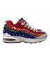 中古・古着 NIKE (ナイキ) Air Max 95 Christmas Sweater レッド×ブルー サイズ:25：6000円