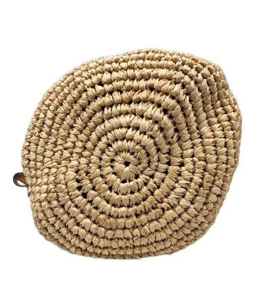 POLO RALPH LAUREN（ポロ・ラルフローレン）POLO RALPH LAUREN (ポロ・ラルフローレン) カゴバッグ ベージュの古着・服飾アイテム