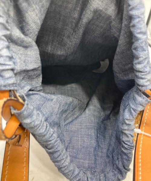 POLO RALPH LAUREN（ポロ・ラルフローレン）POLO RALPH LAUREN (ポロ・ラルフローレン) カゴバッグ ベージュの古着・服飾アイテム