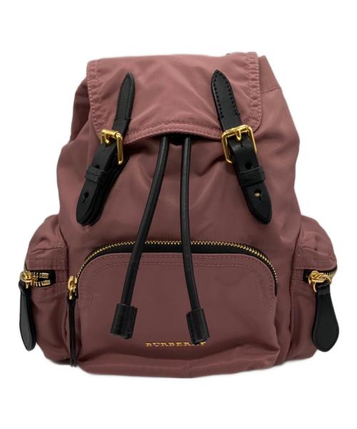 BURBERRY（バーバリー）BURBERRY (バーバリー) ナイロンリュック ピンクの古着・服飾アイテム