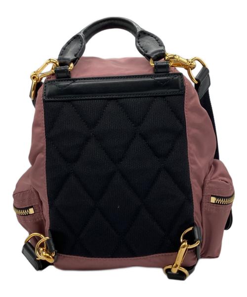 BURBERRY（バーバリー）BURBERRY (バーバリー) ナイロンリュック ピンクの古着・服飾アイテム