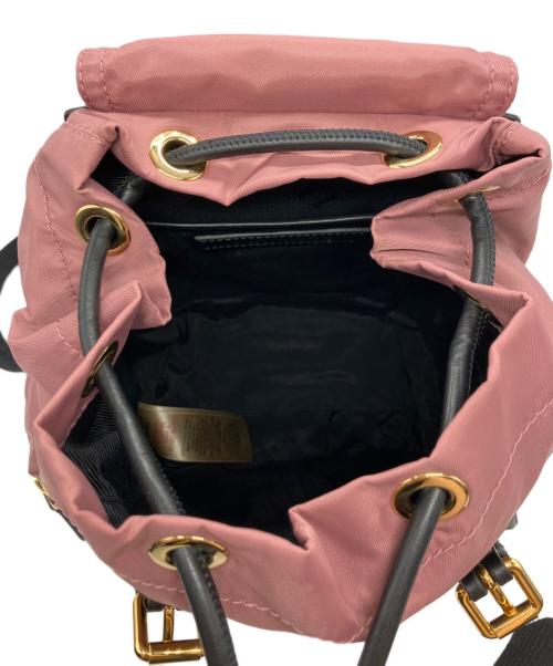 BURBERRY（バーバリー）BURBERRY (バーバリー) ナイロンリュック ピンクの古着・服飾アイテム