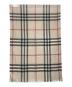 BURBERRY (バーバリー) ジャイアントチェックスカーフ ベージュ：15000円