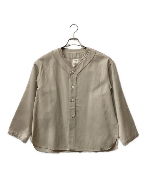 VISVIM（ビズビム）VISVIM (ビズビム) VISVIM DUGOUT SHIRT L/S ベージュ サイズ:2の古着・服飾アイテム