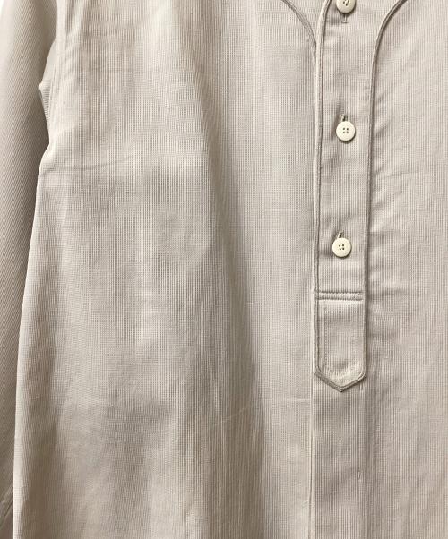 VISVIM（ビズビム）VISVIM (ビズビム) VISVIM DUGOUT SHIRT L/S ベージュ サイズ:2の古着・服飾アイテム