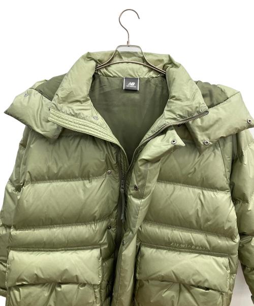 NEW BALANCE（ニューバランス）NEW BALANCE (ニューバランス) MET24 Long Down Jacket オリーブ サイズ:SIZE Sの古着・服飾アイテム
