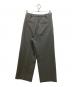 Spick and Span (スピックアンドスパン) ダブルクロスツータックパンツ グレー サイズ:SIZE 36：7000円