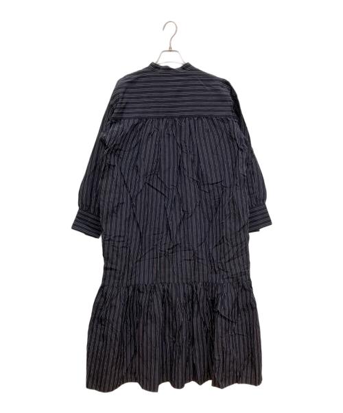 JOURNAL STANDARD（ジャーナルスタンダード）JOURNAL STANDARD (ジャーナルスタンダード) デシンマキシティアードワンピース ブラック サイズ:Freeの古着・服飾アイテム