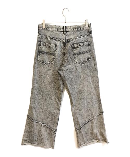 HARE（ハレ）HARE (ハレ) コンバートフリンジデニムパンツ グレー サイズ:Mの古着・服飾アイテム