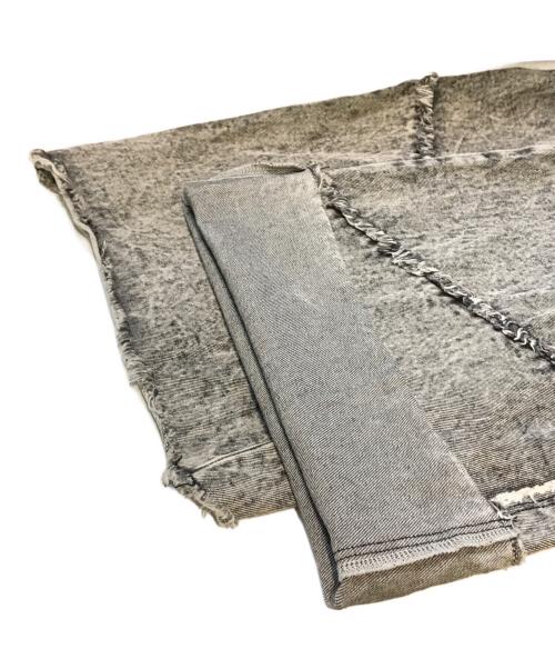 HARE（ハレ）HARE (ハレ) コンバートフリンジデニムパンツ グレー サイズ:Mの古着・服飾アイテム