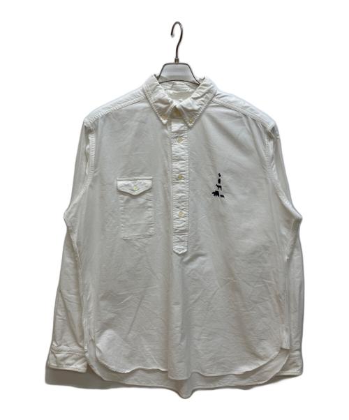 MOUNTAIN RESEARCH（マウンテンリサーチ）MOUNTAIN RESEARCH (マウンテンリサーチ) プルオーバーシャツ ホワイト サイズ:XLの古着・服飾アイテム