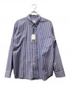 UNION LAUNCH×RHC Ron Hermanユニオンランチ×アールエイチシー ロンハーマン）の古着「ストライプシャツ」｜ブルー×ホワイト