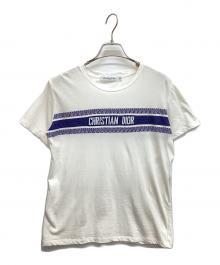 Christian Dior（クリスチャン ディオール）の古着「シグネチャーロゴTシャツ」｜ホワイト
