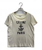 CELINEセリーヌ）の古着「半袖Tシャツ」｜アイボリー