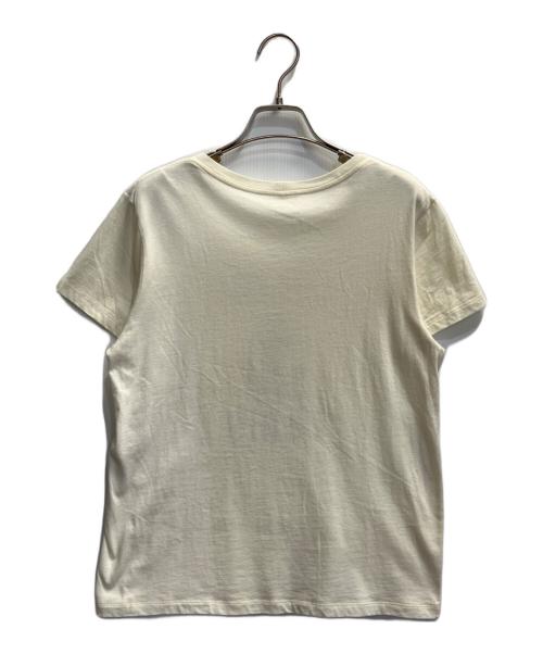 CELINE（セリーヌ）CELINE (セリーヌ) 半袖Tシャツ アイボリー サイズ:Mの古着・服飾アイテム