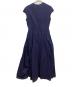 MARIHA (マリハ) ノースリーブワンピース　フレンチ袖 ロング ワンピース ネイビー サイズ:36：11000円
