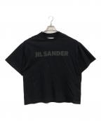 JIL SANDERジルサンダー）の古着「ロゴプリントTシャツ」｜ブラック
