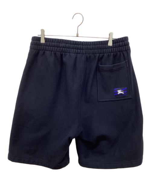 BURBERRY（バーバリー）BURBERRY (バーバリー) ロゴパッチ ストレートレッグ ショーツ ブラック サイズ:Lの古着・服飾アイテム