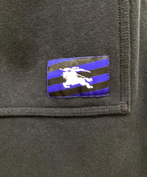 BURBERRY（バーバリー）BURBERRY (バーバリー) ロゴパッチ ストレートレッグ ショーツ ブラック サイズ:Lの古着・服飾アイテム