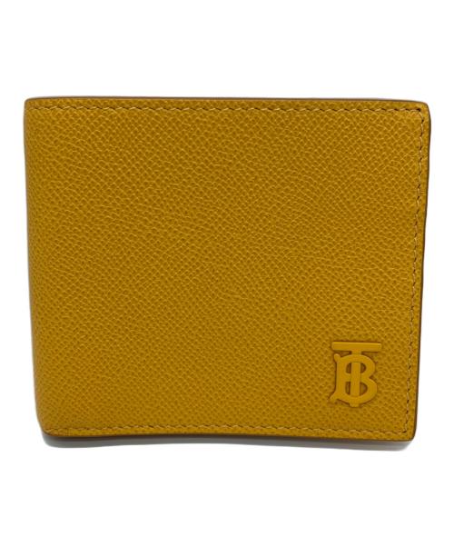 BURBERRY（バーバリー）BURBERRY (バーバリー) 2つ折り財布 イエローの古着・服飾アイテム