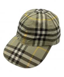 BURBERRY（バーバリー）の古着「ベースボールキャップ」｜ベージュ