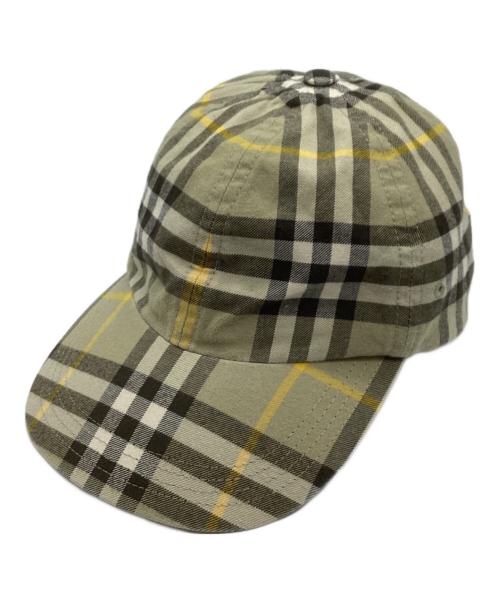 BURBERRY（バーバリー）BURBERRY (バーバリー) ベースボールキャップ ベージュ サイズ:Lの古着・服飾アイテム