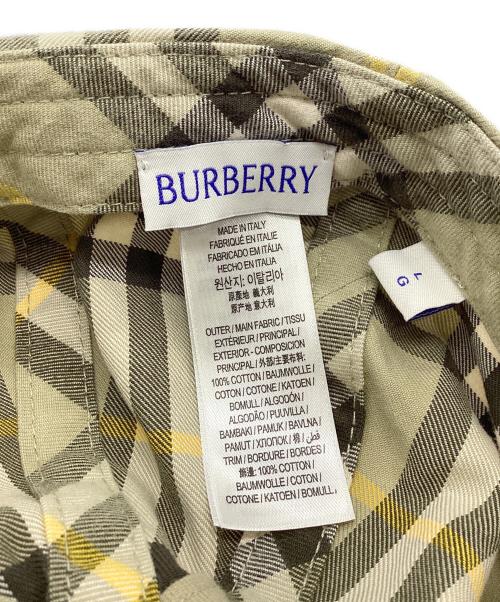 BURBERRY（バーバリー）BURBERRY (バーバリー) ベースボールキャップ ベージュ サイズ:Lの古着・服飾アイテム
