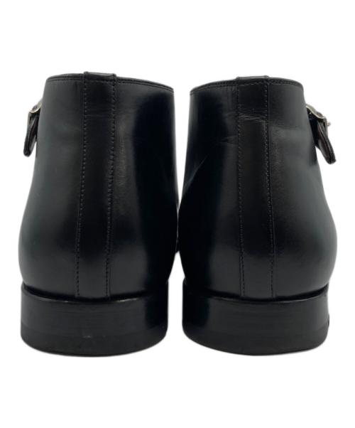 MAGNANNI（マグナーニ）MAGNANNI (マグナーニ) ダブルモンク ショートブーツ ブラック サイズ:40の古着・服飾アイテム