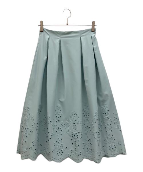 FOXEY NEWYORK（フォクシーニューヨーク）FOXEY NEWYORK (フォクシーニューヨーク) スカート ミント サイズ:38の古着・服飾アイテム