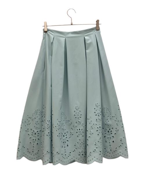 FOXEY NEWYORK（フォクシーニューヨーク）FOXEY NEWYORK (フォクシーニューヨーク) スカート ミント サイズ:38の古着・服飾アイテム