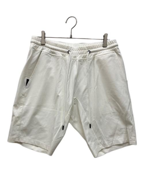 1piu1uguale3（ウノピュウノウグァーレトレ）1piu1uguale3 (ウノピュウノウグァーレトレ) SPORT LIMITED BACK TAG SHORTS　ショートパンツ　ハーフパンツ ホワイト サイズ:V（L)の古着・服飾アイテム