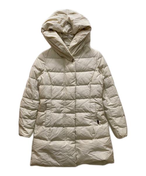 WOOLRICH（ウールリッチ）WOOLRICH (ウールリッチ) Spick and Span (スピックアンドスパン) 別注フーデッドダウンコート アイボリー サイズ:Sの古着・服飾アイテム