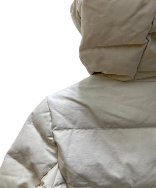 WOOLRICH（ウールリッチ）WOOLRICH (ウールリッチ) Spick and Span (スピックアンドスパン) 別注フーデッドダウンコート アイボリー サイズ:Sの古着・服飾アイテム