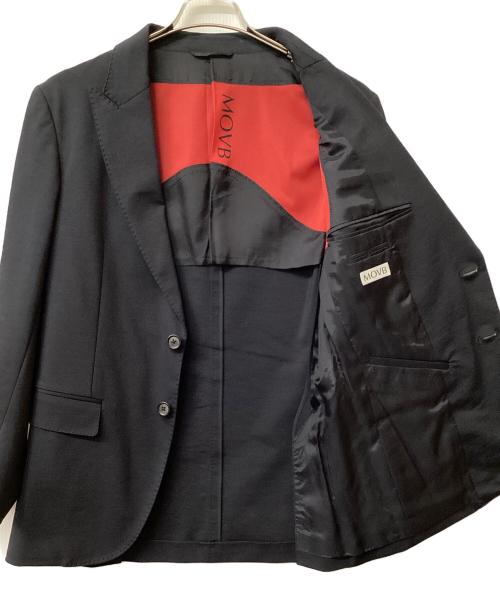 movb（モーヴ）movb (モーヴ) テーラードジャケット ダークネイビー サイズ:44の古着・服飾アイテム