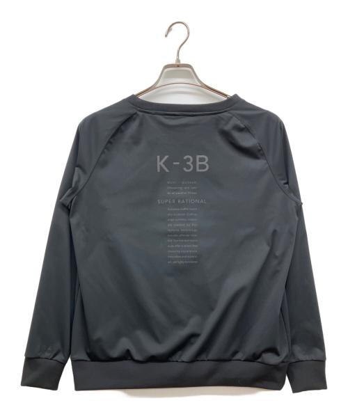 K-3B（ケースリービー）K-3B (ケースリービー) ロングスリーブカットソー　長袖Tシャツ ブラックの古着・服飾アイテム