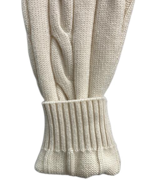 30/70 trenta settanta（トレンタセッタンタ）30/70 trenta settanta (トレンタセッタンタ) Vネックセーター アイボリー サイズ:44の古着・服飾アイテム
