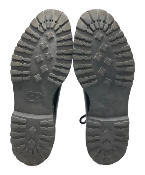 W.H（ダブルエイチ）W.H (ダブルエイチ) プレーントゥシューズ ブラック サイズ:8の古着・服飾アイテム